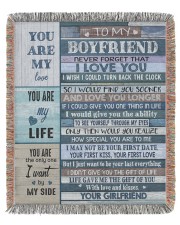To my Boyfriend 50x60 - Woven Blanket tile