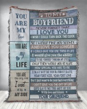 To my Boyfriend 60x80 - Woven Blanket aos-woven-throw-blanket-60x80-lifestyle-front-05
