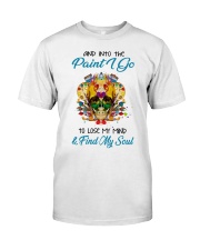 Skull Paint My Soul Classic T-Shirt front