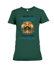 Skull Paint My Soul Premium Fit Ladies Tee tile