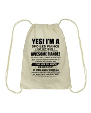 Gift for Fiance Drawstring Bag tile