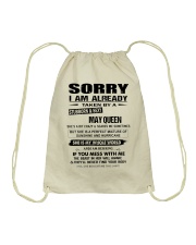 May Queen Drawstring Bag tile