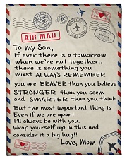 To my Son Small Fleece Blanket - 30" x 40" front