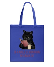 BOOK CAT Tote Bag tile