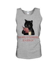 BOOK CAT Unisex Tank tile