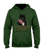 BOOK CAT Hooded Sweatshirt tile