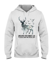 AND INTO THE FOREST Hooded Sweatshirt front