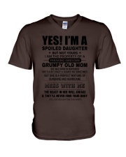 Gift for Daughter - November V-Neck T-Shirt tile