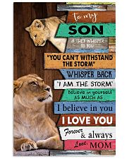 to my Son 11x17 Poster front