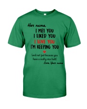 I Love You - Funny Girlfriend , Wife, Fiancée Premium Fit Mens Tee tile