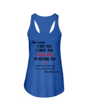 I Love You - Funny Girlfriend , Wife, Fiancée Ladies Flowy Tank tile