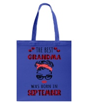 The best Grandma -September Tote Bag tile