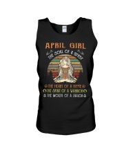April Girl Unisex Tank tile