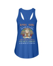 April Girl Ladies Flowy Tank tile