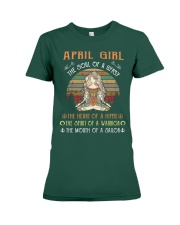 April Girl Premium Fit Ladies Tee tile
