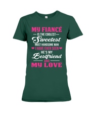 My Fiance Premium Fit Ladies Tee tile