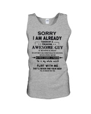 Gift for Girlfriend - January Unisex Tank tile