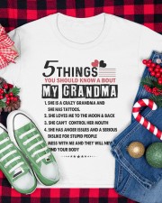 5 Thing My Grandma Youth T-Shirt custom-t-shirts-youth-lifestyle-06