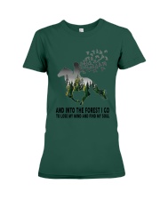 AND INTO THE FOREST Premium Fit Ladies Tee tile