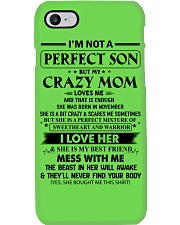 Gift for Son - November Phone Case tile