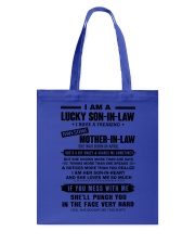 Lucky Son In Law - April Tote Bag tile