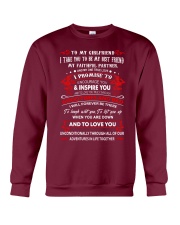 To My Girlfriend Crewneck Sweatshirt tile