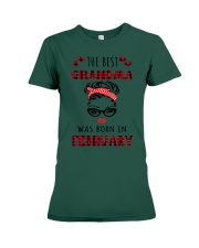 The best Grandma -February Premium Fit Ladies Tee tile