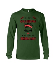 The best Grandma -February Long Sleeve Tee tile