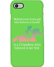 Grandma Horse Phone Case tile