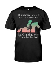 Grandma Horse Classic T-Shirt front