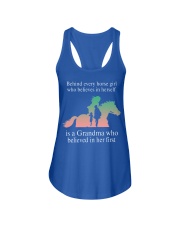 Grandma Horse Ladies Flowy Tank tile