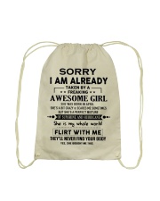 Gift for Boyfriend - April Drawstring Bag tile