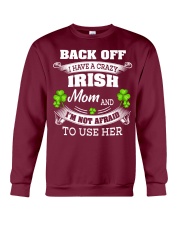 Back off Mom Crewneck Sweatshirt tile