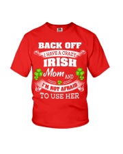 Back off Mom Youth T-Shirt tile