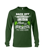 Back off Mom Long Sleeve Tee tile