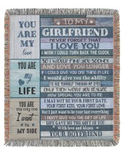 To my Girlfriend 50x60 - Woven Blanket tile