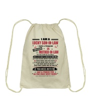 Lucky Son-in-law - December Drawstring Bag tile