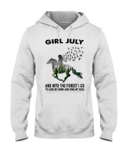Girl July Hooded Sweatshirt front