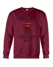 Old Lady Chickens - May Crewneck Sweatshirt tile