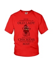 Old Lady Chickens - May Youth T-Shirt tile