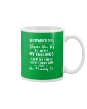 September Girl Mug tile