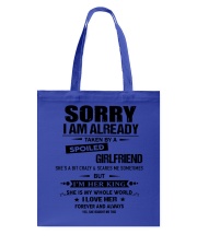 Gift for Boyfriend Tote Bag tile