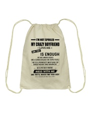 Gift for Girlfriend Drawstring Bag tile