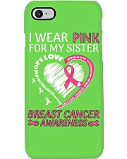 I Wear Pink For My Sister Phone Case tile