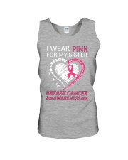 I Wear Pink For My Sister Unisex Tank tile