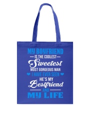 My boyfriend Tote Bag tile