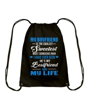My boyfriend Drawstring Bag tile