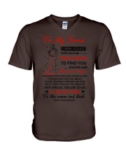 Special gift for your Fiance V-Neck T-Shirt tile