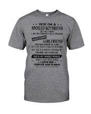Gift for Boyfriend - June Classic T-Shirt front