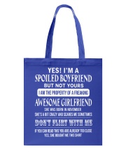 Gift for Boyfriend - November Tote Bag tile